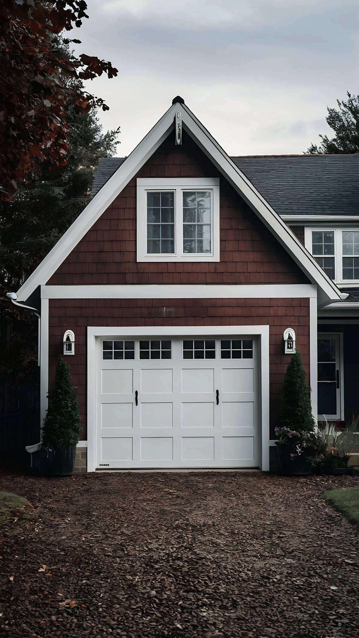 modern-electric-white-garage-door-traditional-american-house-1